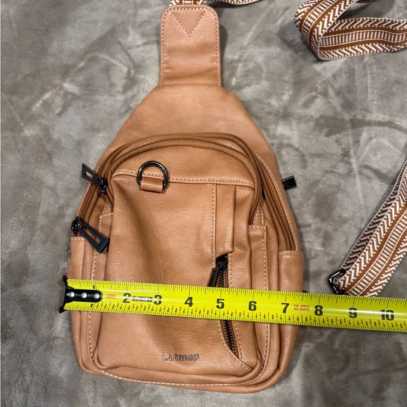 Tan Women's Crossbody Bag - Picture 6 of 6
